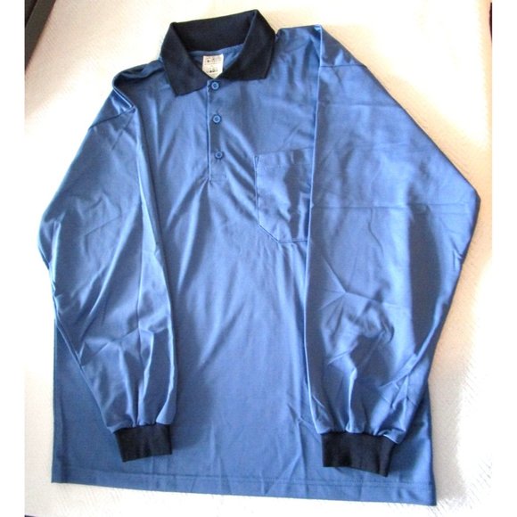 Men’s Polo Reg./Large Casual/Dress/Work Shirt Long Sleeve & Pocket Model 190 NWT - Picture 9 of 10